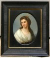 Nach Angelika ( Angelica ) Kauffmann 1741-1807 - Selbstbildnis, Oel auf Karton. -19.Jh.